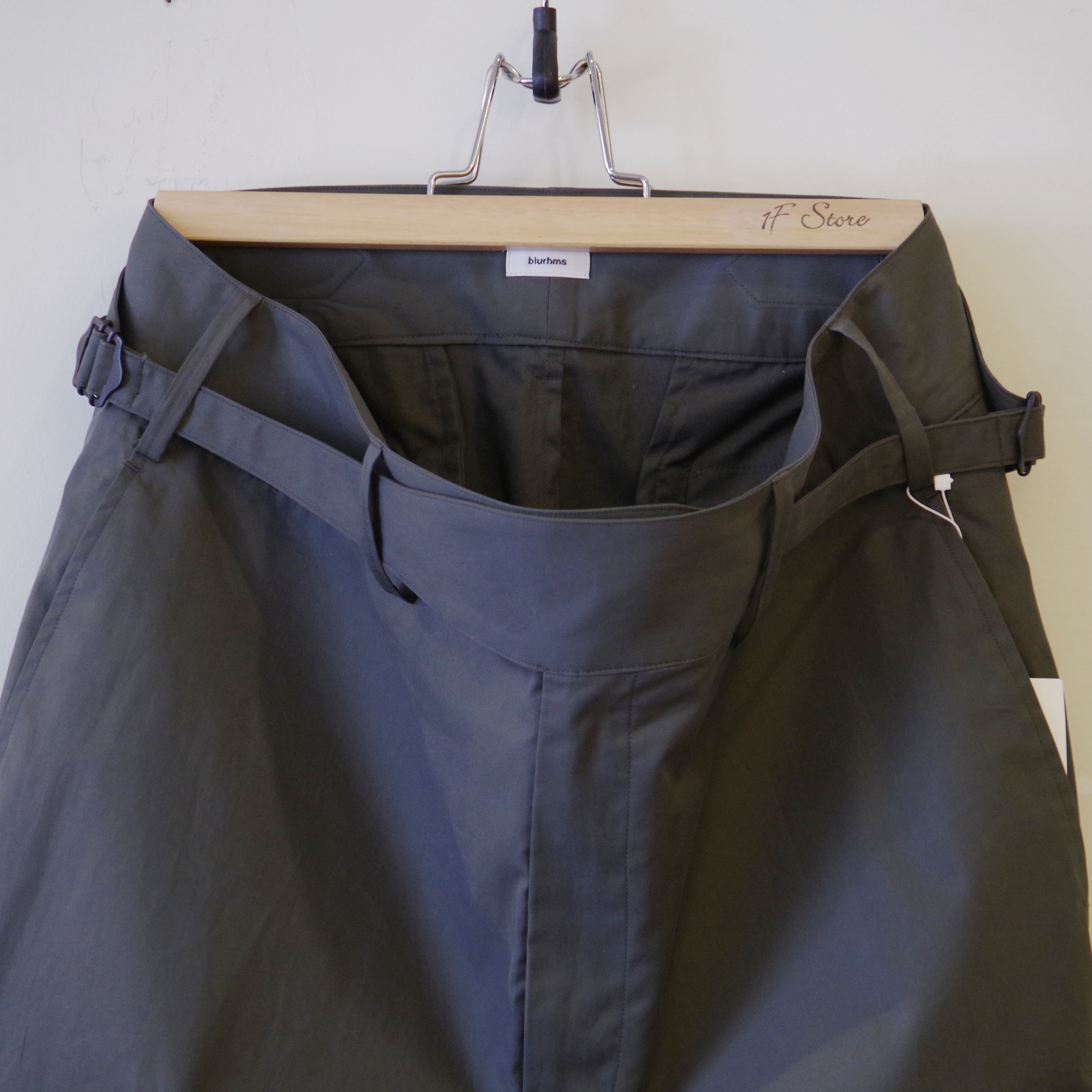 blurhms】 Gabardine AMF Jacket & Belt Roll Pants | 1F Store